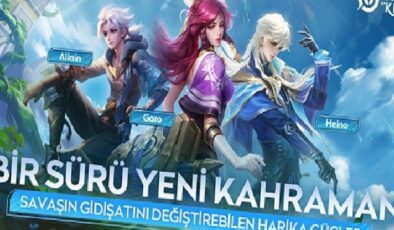 Honor of Kings yeni güncellemelerle oyunseverlerin karşısında