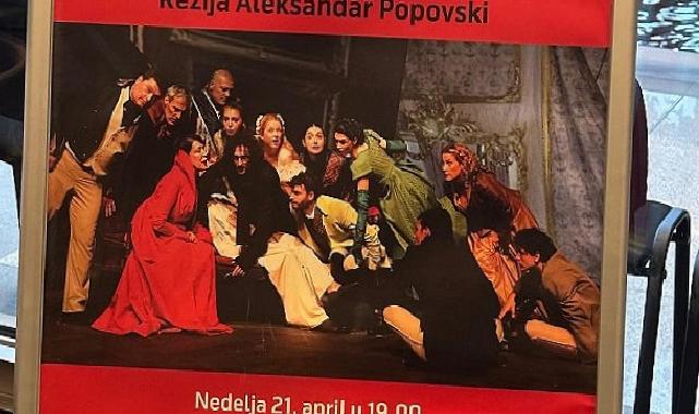 İstanbul Büyükşehir Belediyesi Şehir Tiyatroları, “Savaş ve Barış” adlı oyununu Belgrad seyircisiyle buluşturdu