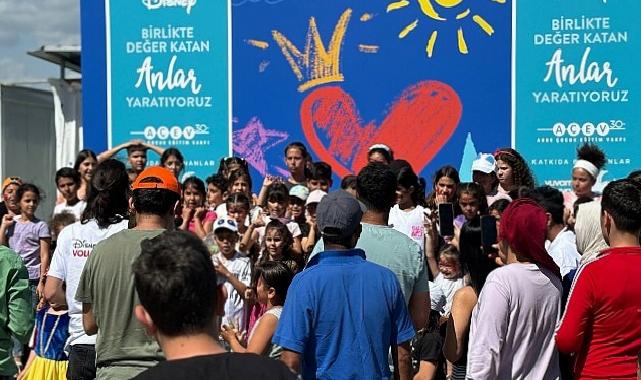 The Walt Disney Company AÇEV Hatay’ın Defne ilçesinde depremden etkilenen çocuklarla çok özel bir etkinliğe imza attı