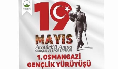 Haluk Levent’in katılımıyla ‘Osmangazi Gençlik Yürüyüşü’