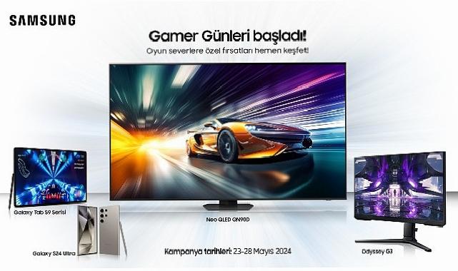 Samsung Gaming Week kampanyasıyla oyun tutkunları için fırsat yağmuru