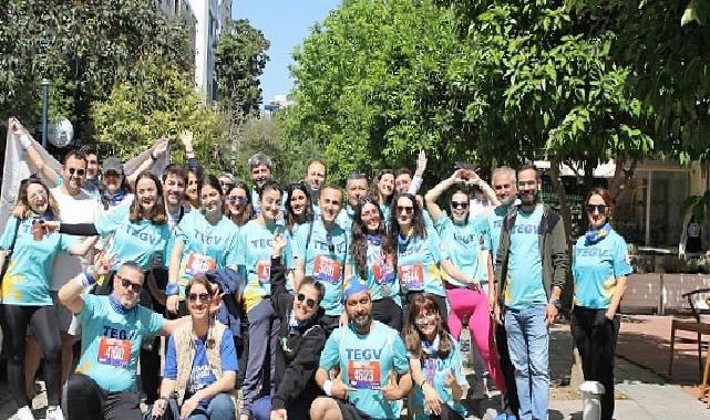 TEGV’in Maraton İzmir’de yürüttüğü kampanyayla 188 çocuk nitelikli eğitim desteğiyle buluştu