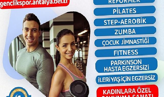 Antalya Büyükşehir ile 7’den 70’e herkes sporla buluşacak