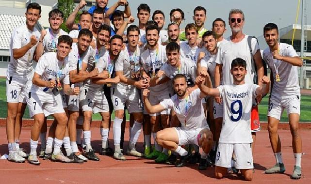 Ege Üniversitesi Futbol Takımı Türkiye Şampiyonu Oldu