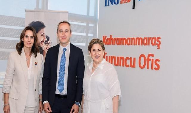 ING Türkiye, Habitat Derneği ve KAGİDER iş birliği ile Kahramanmaraş’ın yeniden kalkınmasına destek