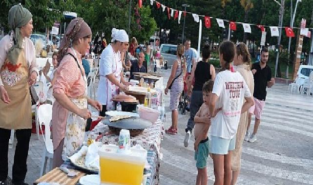 Kemer’de üreten ev hanımları kermesi