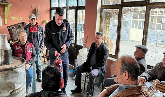 Muğla Büyükşehir’den Kırsal Mahallelerde Yangın Eğitimi