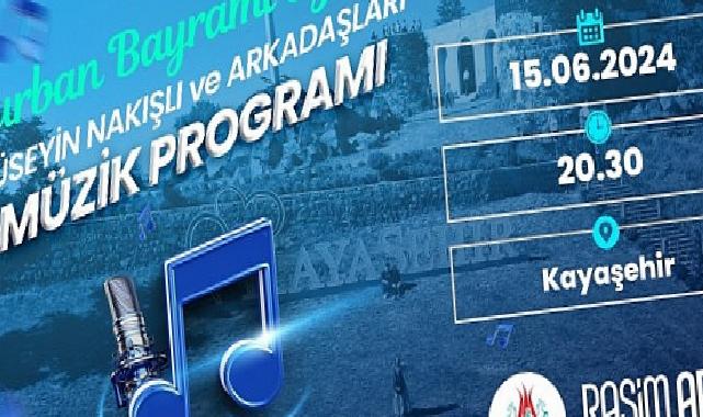 Nevşehir Belediyesi tarafından bu akşam düzenlenecek olan Bayram Konseri’nde Nevşehir’in sevilen sanatçılarından Hüseyin Nakışlı ve arkadaşları sahne alacak