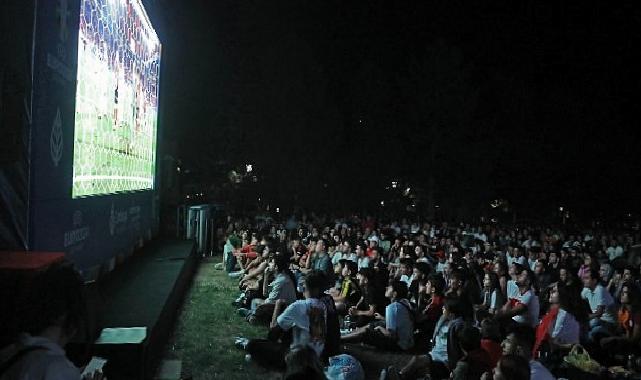Çankaya Belediyesi, 2024 Avrupa Futbol Şampiyonası son 16 tur heyecanını Ahlatlıbel Atatürk Parkı’nda Başkentlilerle buluşturdu